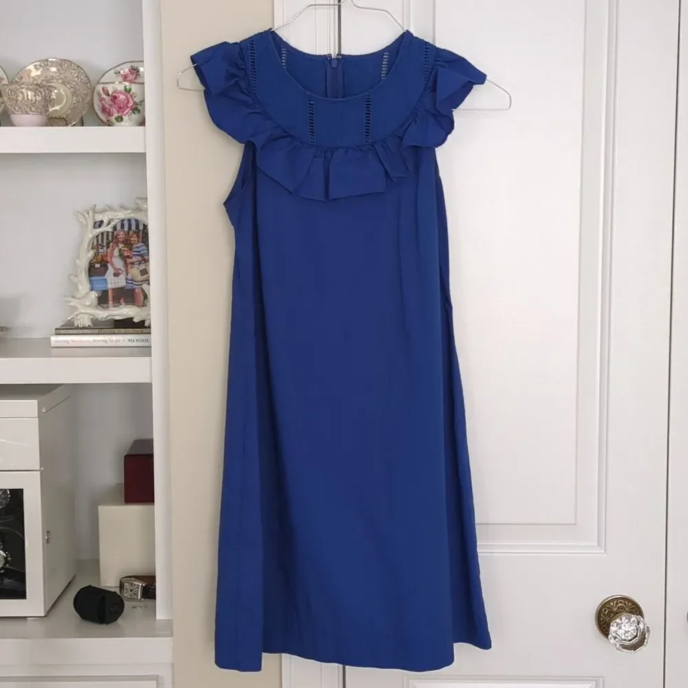 J. Crew Ruffle Neck Dress - Picture 3 of 6